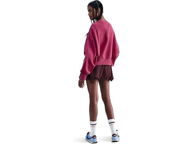 (取寄) ナイキ レディース スポーツウェア フェニックス フリース オーバー-オーバーサイズ クルー ネック スウェットシャツ Nike women Sportswear Phoenix Fleece Over-Oversized Crew Neck Sweatshirt Sweet Beet/Sail
