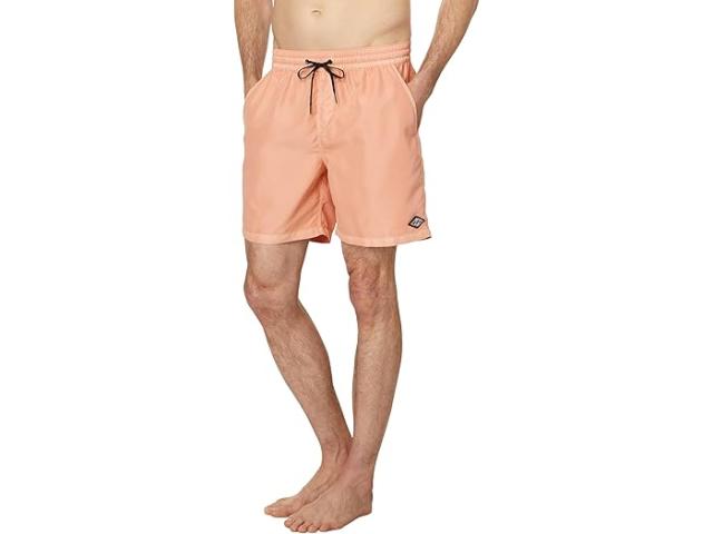 (取寄) ビラボン メンズ オール デイ オーバーダイ レイバック ボレー ボードショーツ Billabong men All Day Overdye Layback Volley Boardshort Dusty Melon