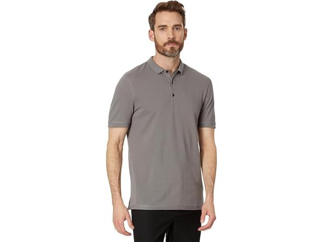 (取寄) オールセインツ メンズ リフォーム ショート スリーブ ポロ AllSaints men AllSaints Reform Short Sleeve Polo Greyの通販は 24,024円