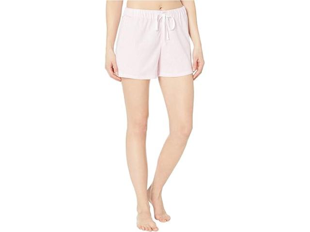 (取寄) ローレン ラルフローレン レディース コットン ポリエステル ジャージ セパレート ボクサー ショーツ Lauren Ralph Lauren women Cotton Polyester Jersey Separate Boxer Shorts Pink Stripe