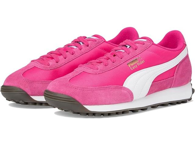 (取寄) プーマ レディース イージー ライダー ビンテージ シューズ PUMA women Easy Rider Vintage Shoes Puma Pink/Puma White