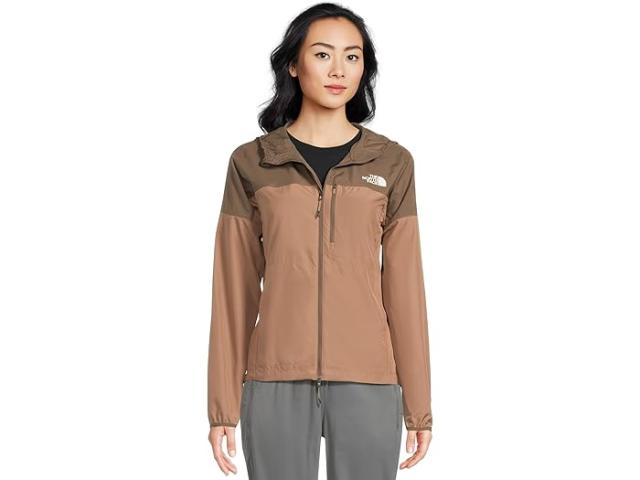 (取寄) ノースフェイス レディース ハイヤー ラン ウィンド ジャケット The North Face women Higher Run Wind Jacket Latte/Smokey Brown