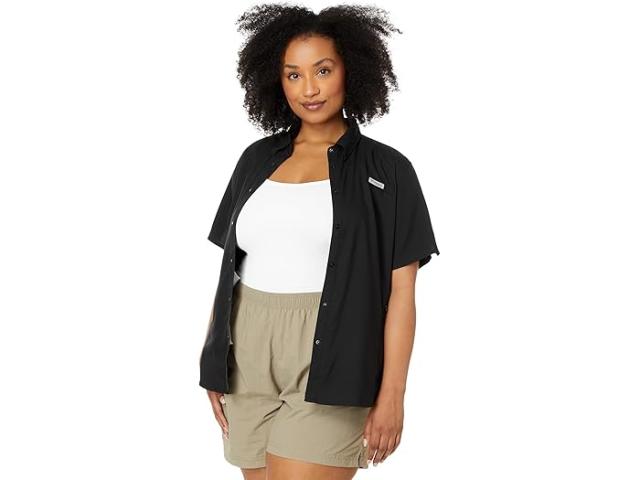 (取寄) コロンビア レディース タミアミ リ S/S Columbia women Tamiami II S/S Black 1