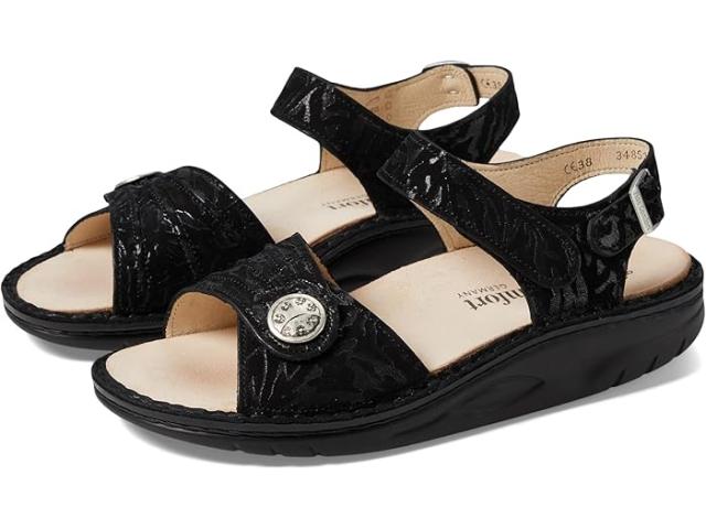 (取寄) フィン コンフォート レディース  Finn Comfort women Finn Comfort Suasalito Black Delizia