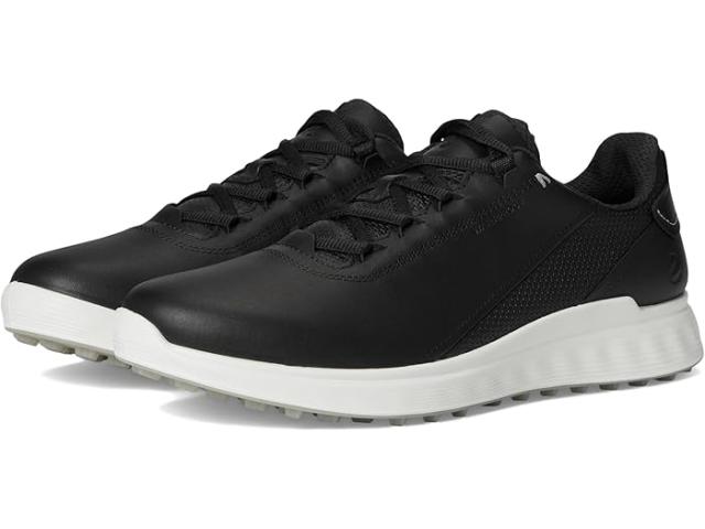 (取寄) エコー ゴルフ メンズ S カジュアル レース ウォータープルーフ ゴルフ シューズ ECCO Golf men S Casual Lace Waterproof Golf Shoe Black