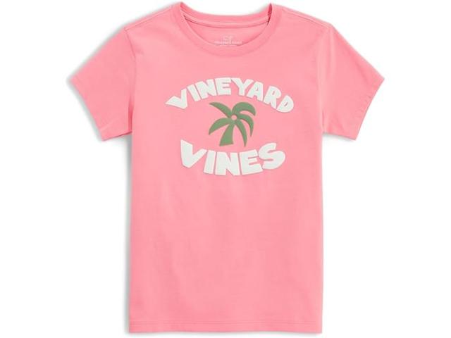(取寄) ヴィンヤードヴァインズ キッズ ガールズ ガールズ Vv パーム ツリー ショート スリーブ ティー (リトル キッド) Vineyard Vines Kids girls Girls Vv Palm Tree Short Sleeves Tee (Little Kid) Caymanの通販は