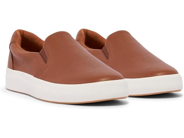 (取寄) ケッズ レディース パシュート スリップ オン Keds women Pursuit Slip On Cognac Leather