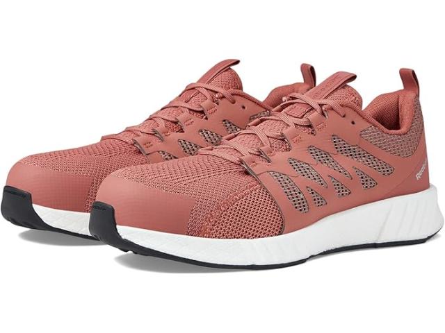 (取寄) リーボック ワーク レディース フュージョン フレックスウィーブ ワーク エー コンプ トゥ Reebok Work women Fusion Flexweave Work EH Comp Toe Salmon