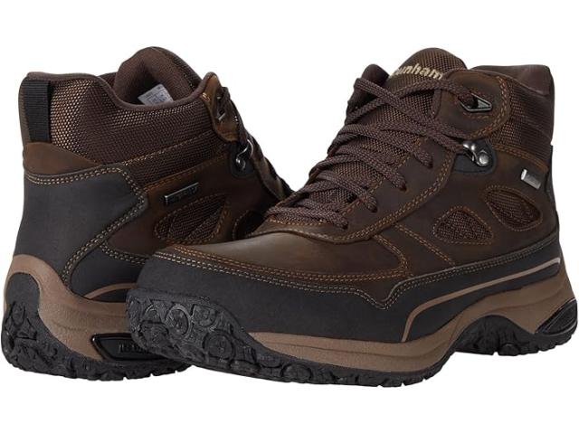 (取寄) ダナム メンズ クラウド プラス ミッド リ ウォータープルーフ ブーツ Dunham men Cloud Plus Mid II Waterproof Boot Brown Leather