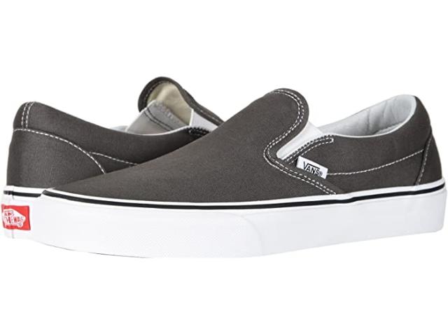 (取寄) バンズ クラシック スリップ-オン コア クラシックス Vans  Classic Slip-On Core Classics Charcoal (Canvas)の通販は 14,619円