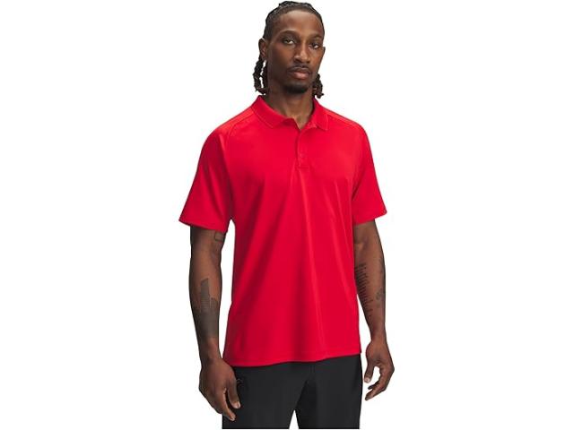 (取寄) アンダーアーマー メンズ タクティカル パフォーマンス ポロ Under Armour men Tactical Performance Polo Red/Red