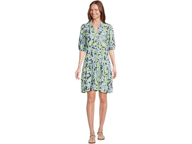 (取寄) リリー ピュリッツァー レディース ビングリー ドレス Lilly Pulitzer women Bingley Dress Sapphire Pool Tropical Tango