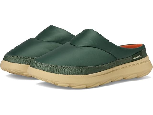 (取寄) メレル メンズ ハット モック 2 キルテッド スライド Merrell men Merrell Hut Moc 2 Quilted Slide Viridian