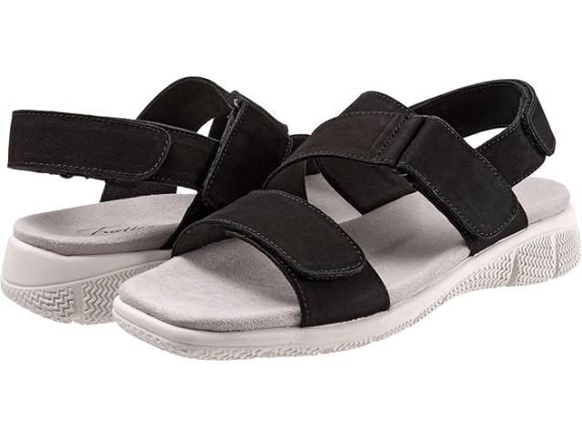 (取寄) トロッターズ レディース タティア Trotters women Tatia Black Nubuck