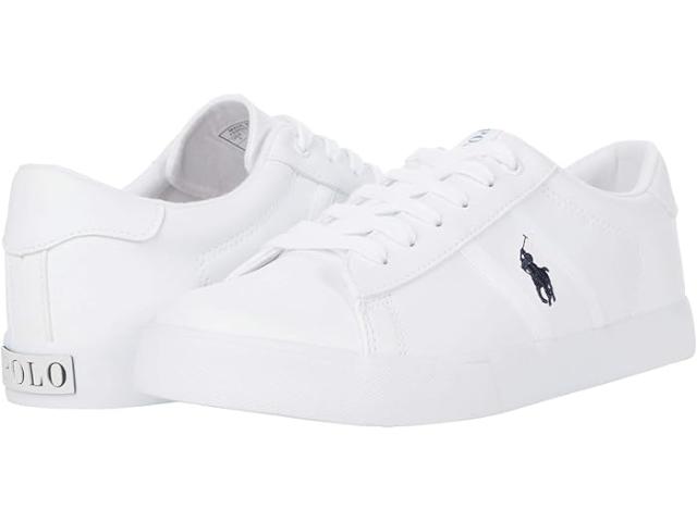 (取寄) ラルフローレン キッズ ボーイズ ジェフ リ (ビッグ キッド) Polo Ralph Lauren Kids boys Geoff II (Big Kid) White Tumble/Navy Pony Playerの通販は