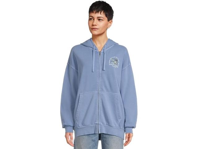 (取寄) ソルティ クルー レディース サーフ クラブ ジップ ブーディ Salty Crew women Surf Club Zip Hoodie Marine Blue