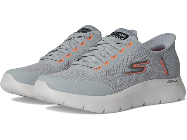 (取寄) スケッチャーズ パフォーマンス メンズ ハンズ フリー スリップ-インス ゴー ウォーク フレックス - スニーカー SKECHERS Performance men Hands Free Slip-ins Go Walk Flex - Netro Sneaker Gray