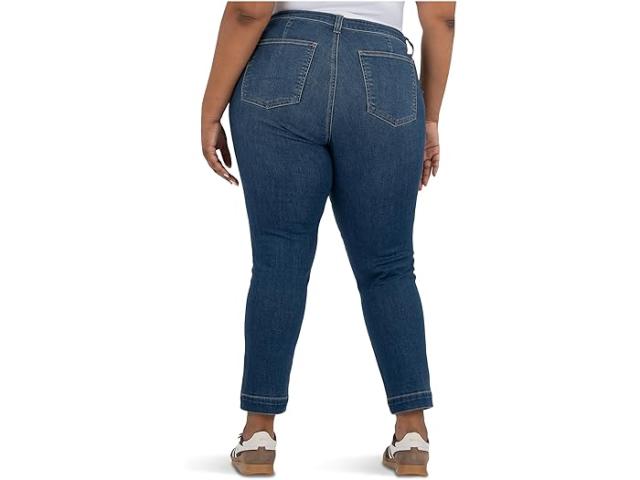 (取寄) カット フロム ザ クロス レディース プラス リース ハイ ライズ ストレート レッグ ポーク チョップ ポケッツ KUT from the Kloth women Plus Reese High Rise Straight Leg -front Pork Chop Pockets Intertwined