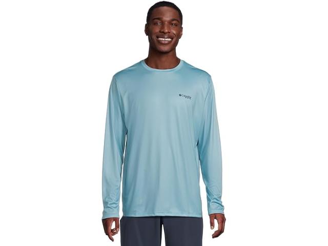 (取寄) コロンビア メンズ ターミナル タックル パフォーマンス フィッシング ギア フィッシュ ロング スリーブ シャツ Columbia men Terminal Tackle PFG Fish Long Sleeve Shirt Cool Grey/Vivid Blue 取寄) コロンビア メンズ ターミナル タックル パフォーマンス