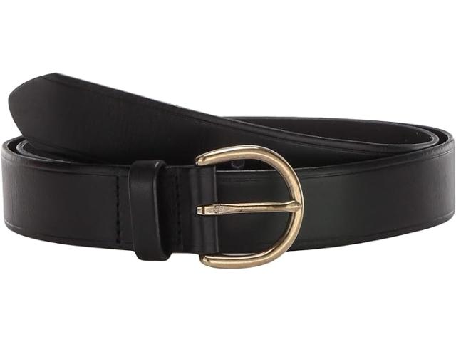 (取寄) メイドウェル レディース ミディアム パーフェクト レザー ベルト Madewell women Madewell Medium Perfect Leather Belt True Black