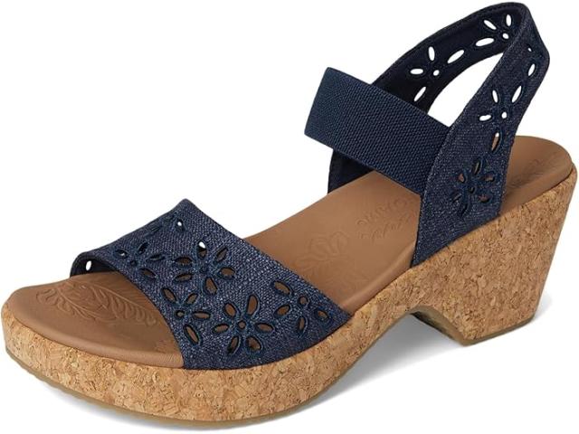 (取寄) スケッチャーズ レディース ブライストル - ビーチ ブリス SKECHERS women Brystol - Beach Bliss Navy 取寄) スケッチャーズ レディース ブライストル - ビーチ ブリス