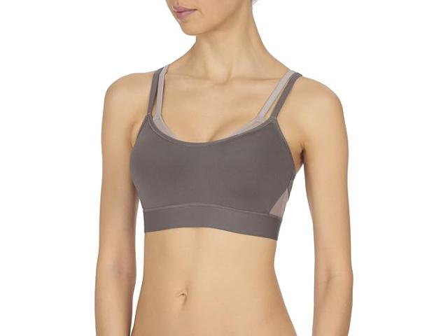 (取寄) ナトリ レディース グラビティ コンツアー アンダーワイヤー スポーツ ブラ Natori women Gravity Contour Underwire Sport Bra Grey/Lead