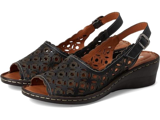 (取寄) スプリング ステップ レディース  Spring Step women Belizana Black Leather