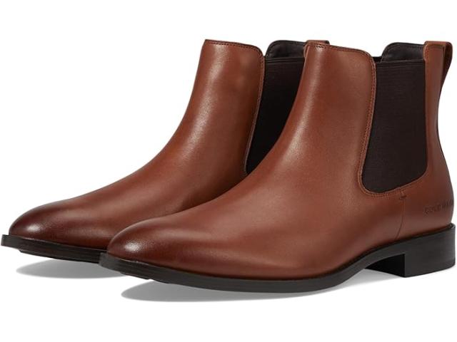 (取寄) コールハーン メンズ ホーソーン チェルシー ブーツ Cole Haan men Hawthorne Chelsea Boot British Tan