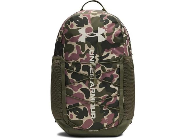 (取寄) アンダーアーマー ハッスル スポーツ 6.0 バックパック Under Armour Hustle Sport 6.0 Backpack Marine OD Green/Marine OD Green/Summit White