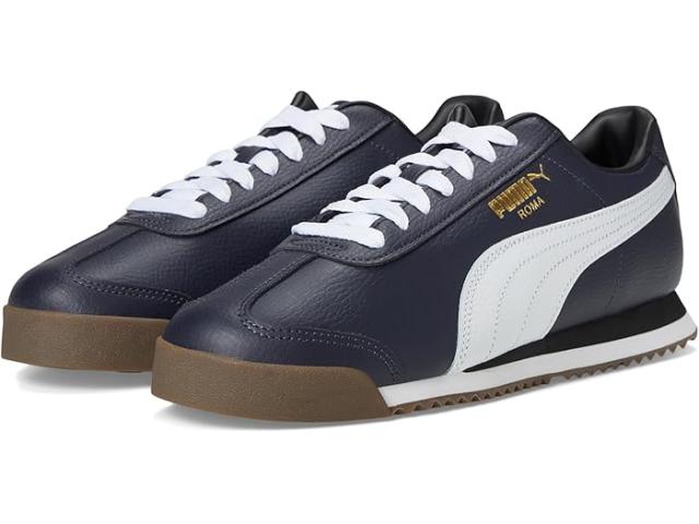 (取寄) プーマ メンズ ローマ 24 スタンダード PUMA men Roma 24 Standard New Navy/Puma White