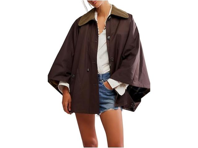 (取寄) フリーピープル レディース ベイリー ケープ Free People women Bailey Cape Italian Mocha