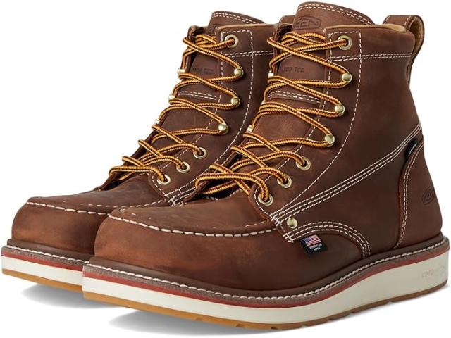 (取寄) キーン ユーティリティ メンズ リバティ 6 ウォータープルーフ ブーツ (カーボン-ファイバー トゥ) KEEN Utility men Liberty 6