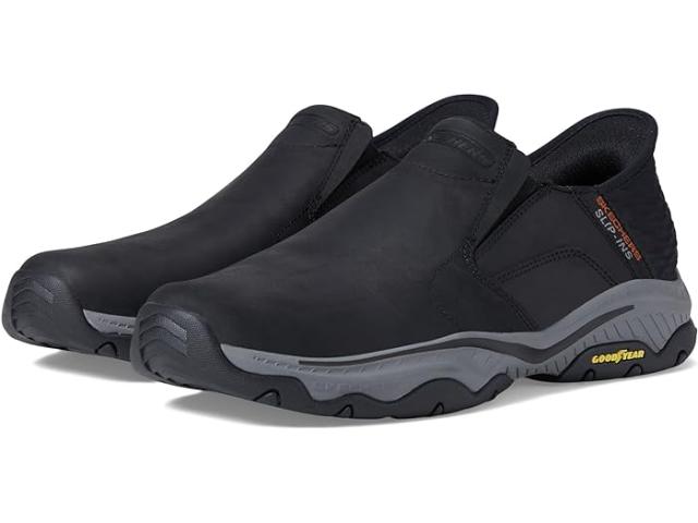 (取寄) スケッチャーズ メンズ クラスター ラニガン ハンズ フリー スリップ-インス SKECHERS men SKECHERS Craster Lanigan Hands Free Slip-Ins Black