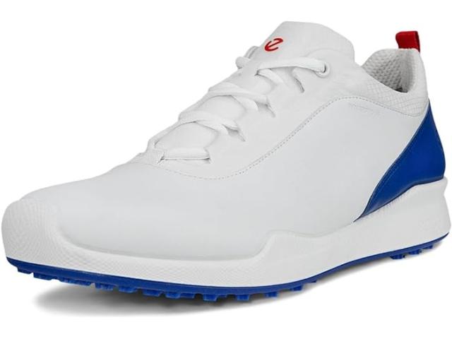 (取寄) エコー ゴルフ メンズ バイオム ハイブリット BNY ウォータープルーフ ECCO Golf men ECCO Golf BIOM Hybrid BNY Waterproof White/Mazarine Blue