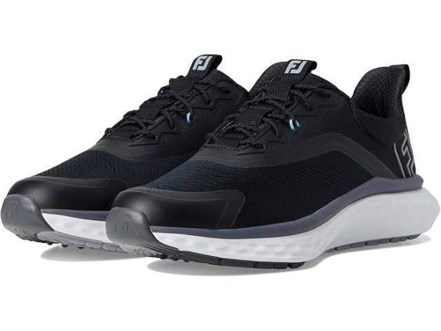 (取寄) フットジョイ メンズ FJ クオンタム ゴルフ シューズ FootJoy men FootJoy FJ Quantum Golf Shoes Black/Black/White