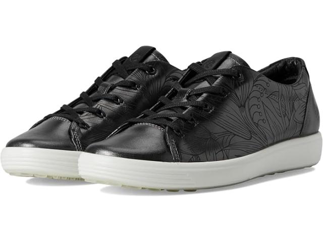 (取寄) エコー レディース ソフト 7 フローラル スニーカー ECCO women Soft 7 Floral Sneaker Silver llic Floral