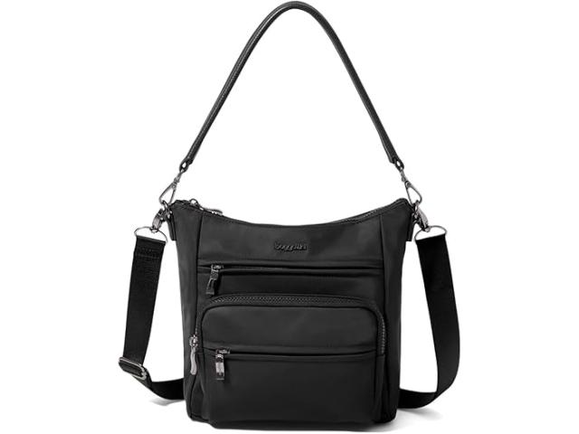 (取寄) バッガリーニ レディース ノリータ コンバーチブル クロスボディ Baggallini women Nolita Convertible Crossbody Black Twill