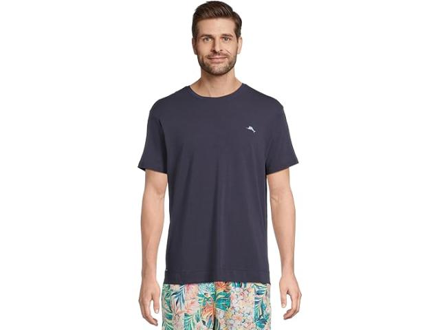 (取寄) トミーバハマ メンズ ショート スリーブ ティー Tommy Bahama men Short Sleeve Sleep/Lounge Tee Navyの通販は