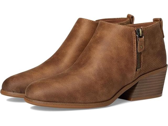 (取寄) ドクターショール レディース レイニー ウェスタン ショート ブーツ Dr. Scholl's women Lainey Western Short Boots Tan
