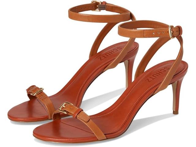 (取寄) シュッツ レディース オーロラ ミッド Schutz women Schutz Aurora Mid Cuoio Brown