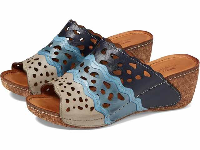 (取寄) スプリング ステップ レディース フッティ Spring Step women Spring Step Footy Blue Multiの通販は