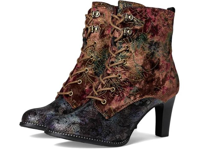 (取寄) ラルティストバイスプリングステップ レディース ステラ L'Artiste by Spring Step women Stellar Brown Multi