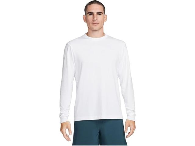 (取寄) ナイキ メンズ プライマリー ドライ-フィット ロング スリーブ バーサタイル トップ Nike men Primary Dri-FIT Long Sleeve Versatile Top White/White