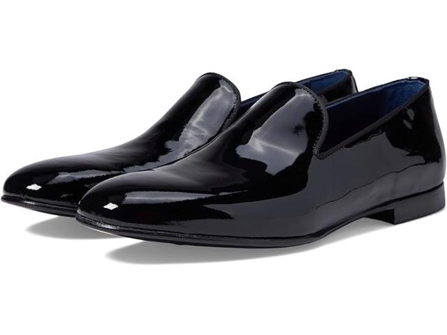 (取寄) ジョンストン&マーフィー コレクション メンズ キンザー スリッポン Johnston & Murphy Collection men Kinser Slip-On Black Patent