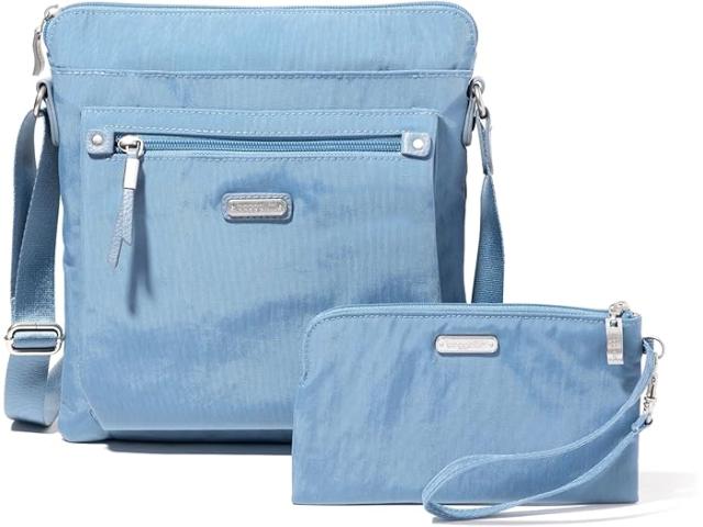(取寄) バッガリーニ レディース ゴー バッグ ウィズ Rfid フォン リスレット Baggallini women Baggallini Go Bagg with RFID Phone Wristlet Cornflower