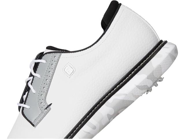 (取寄) フットジョイ メンズ トラディションズ ブルシャー ゴルフ シューズ FootJoy men FootJoy Traditions Blucher Golf Shoes White/Grey Camo_5