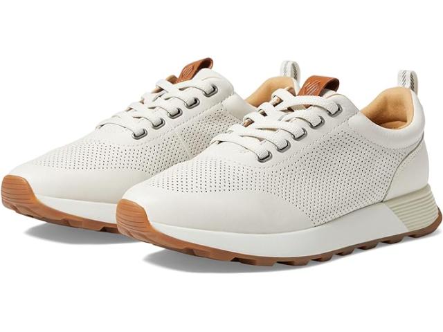 (取寄) ジョンストン&マーフィー メンズ キノン パーフェド ジョガー Johnston & Murphy men Johnston & Murphy Kinnon Perfed Jogger White Full Grain