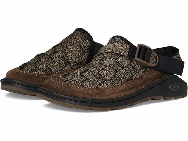 (取寄) チャコ メンズ キャニオン ウーブン クロッグ Chaco men Chaco Canyon Woven Clog Hut Dark Sandの通販は