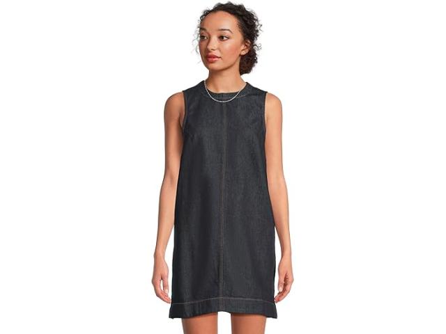 (取寄) メイドウェル レディース ボクシー デニム シェル ドレス イン リンス Madewell women Boxy Denim Shell Dress in Rinse Essex Wash