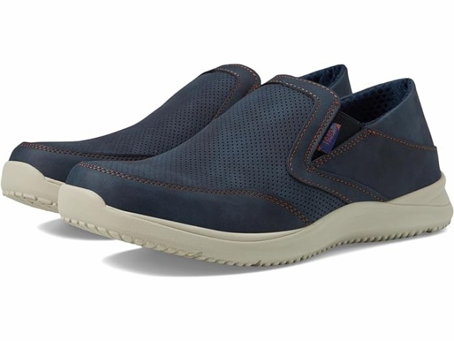 (取寄) ナン ブッシュ メンズ コンウェイ EZ モカシン トゥ スリップ-オン イージー スリップ-イン ローファー Nunn Bush men Nunn Bush Conway EZ Moccasin Toe Slip-On Easy Slip-In Loafer Navyの通販は